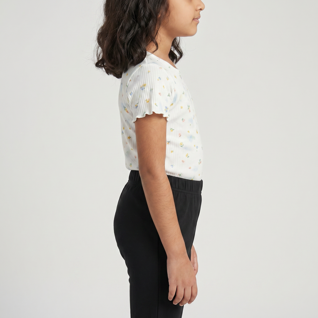 Girls Skinny Fit Flare Leggings