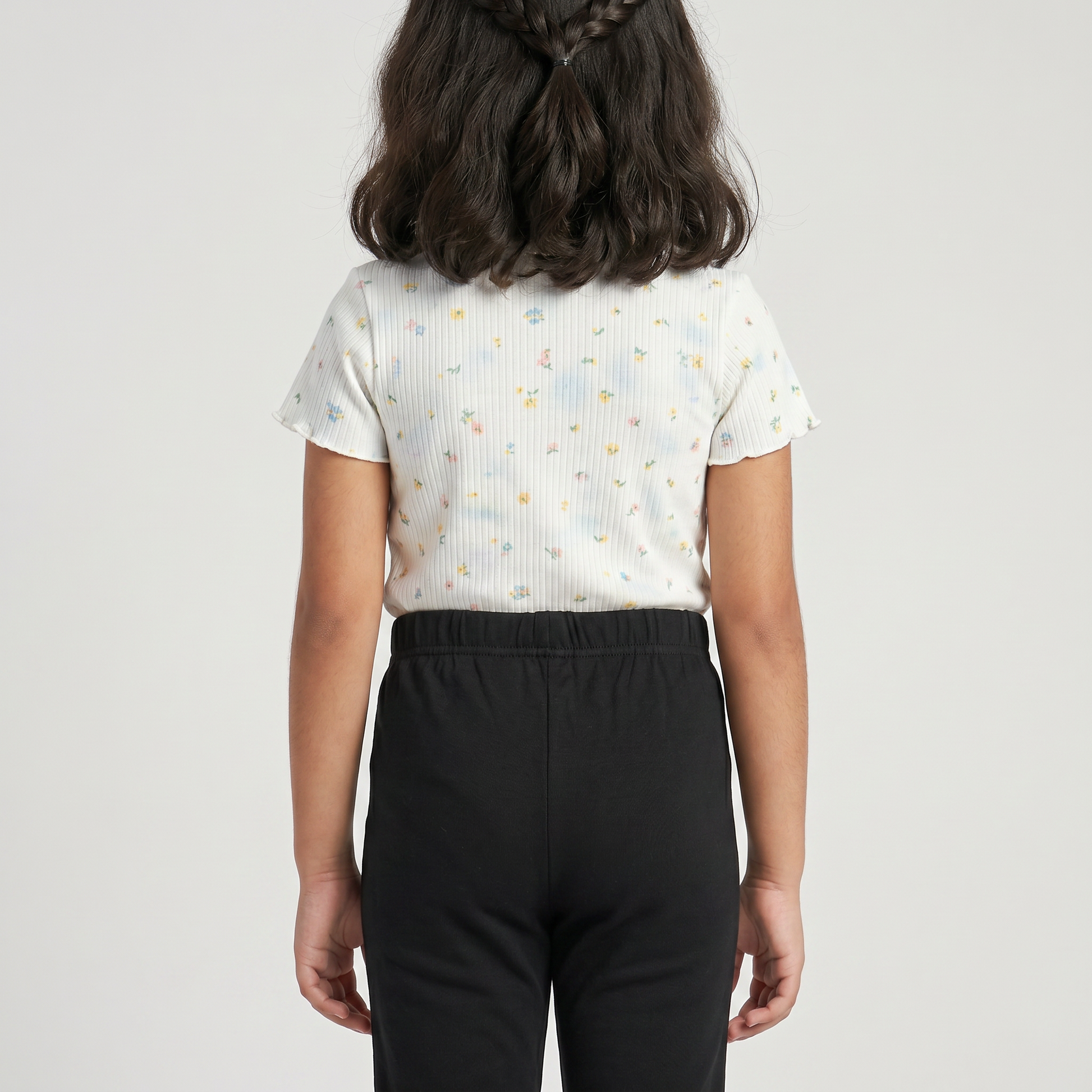 Girls Skinny Fit Flare Leggings