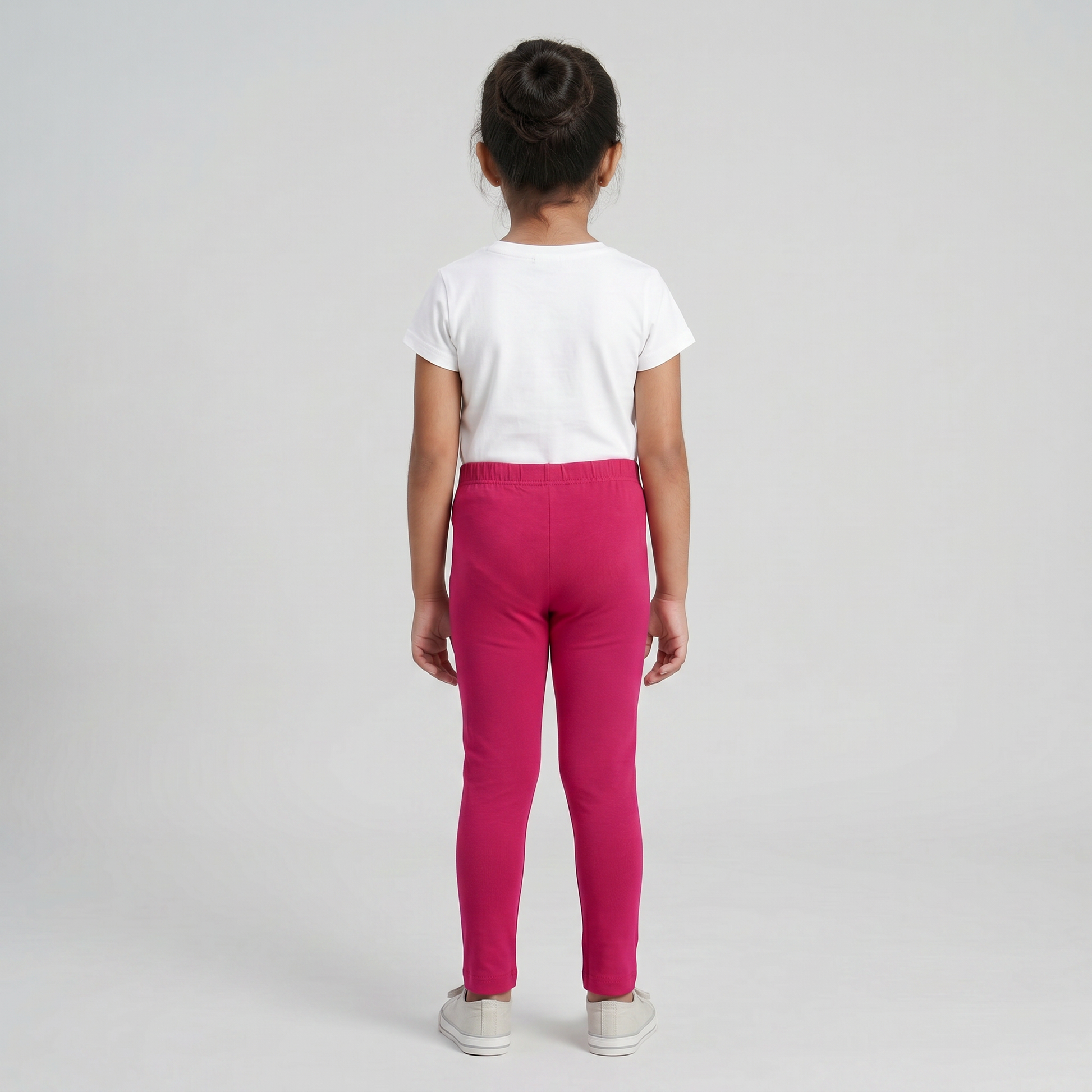 Girls Solid Playtime Leggings