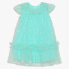 Girls Embellished Knee Length Fairytale A-Line Flared Dress