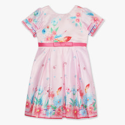 Girls Regular Fit Printed Dress