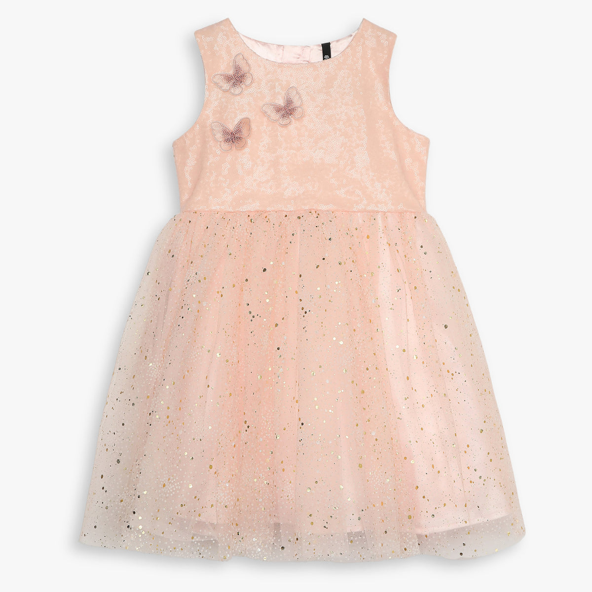 Girls Regular Fit Embellished Dress