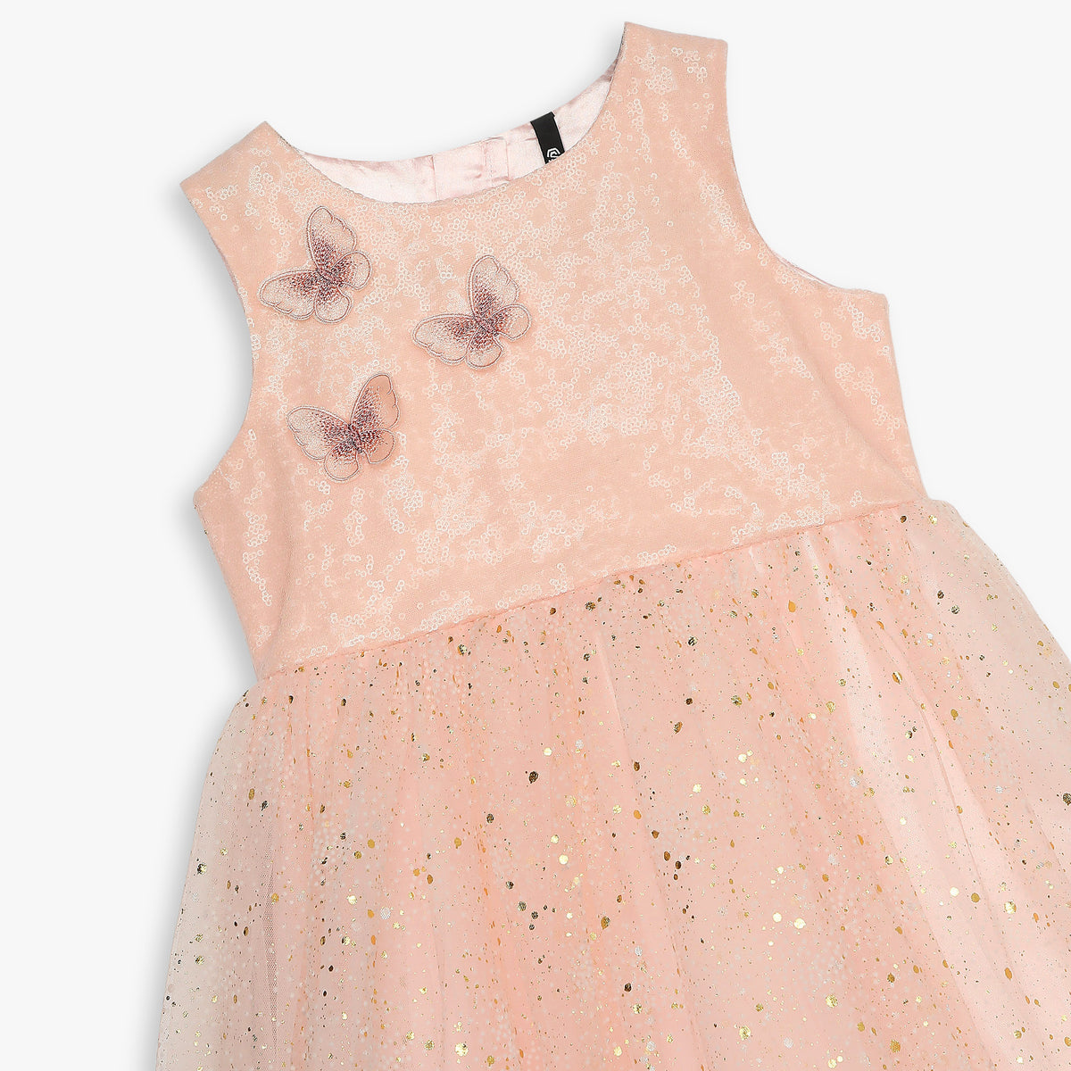 Girls Regular Fit Embellished Dress