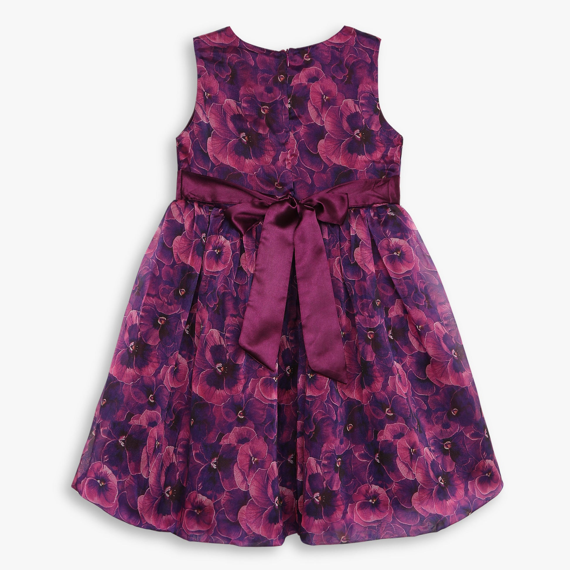 Girls Regular Fit Printed Dress