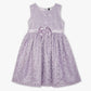 Girls Regular Fit Embellished Round Neck Dress