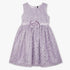 Girls Regular Fit Embellished Round Neck Dress