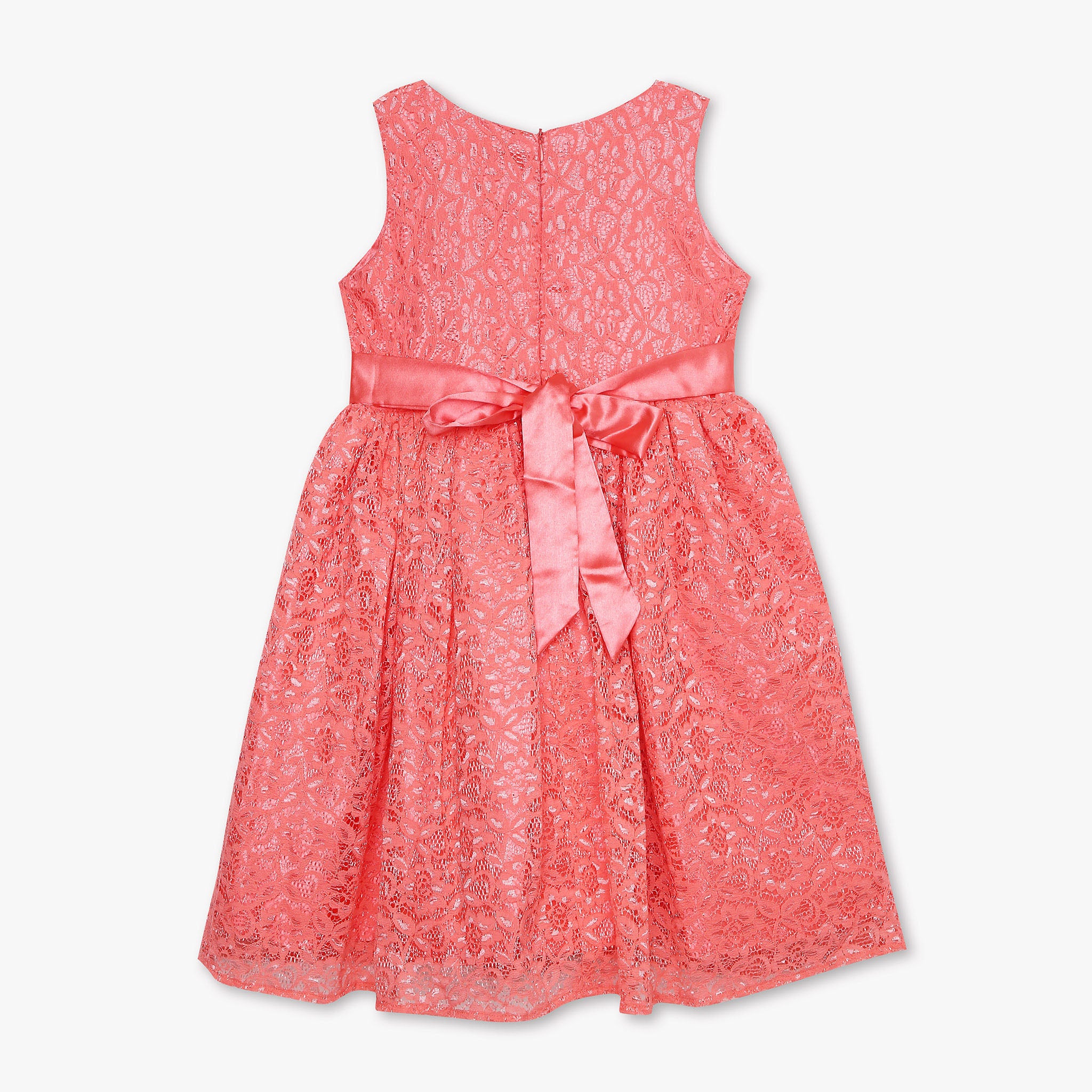 Girls Regular Fit Solid Dress