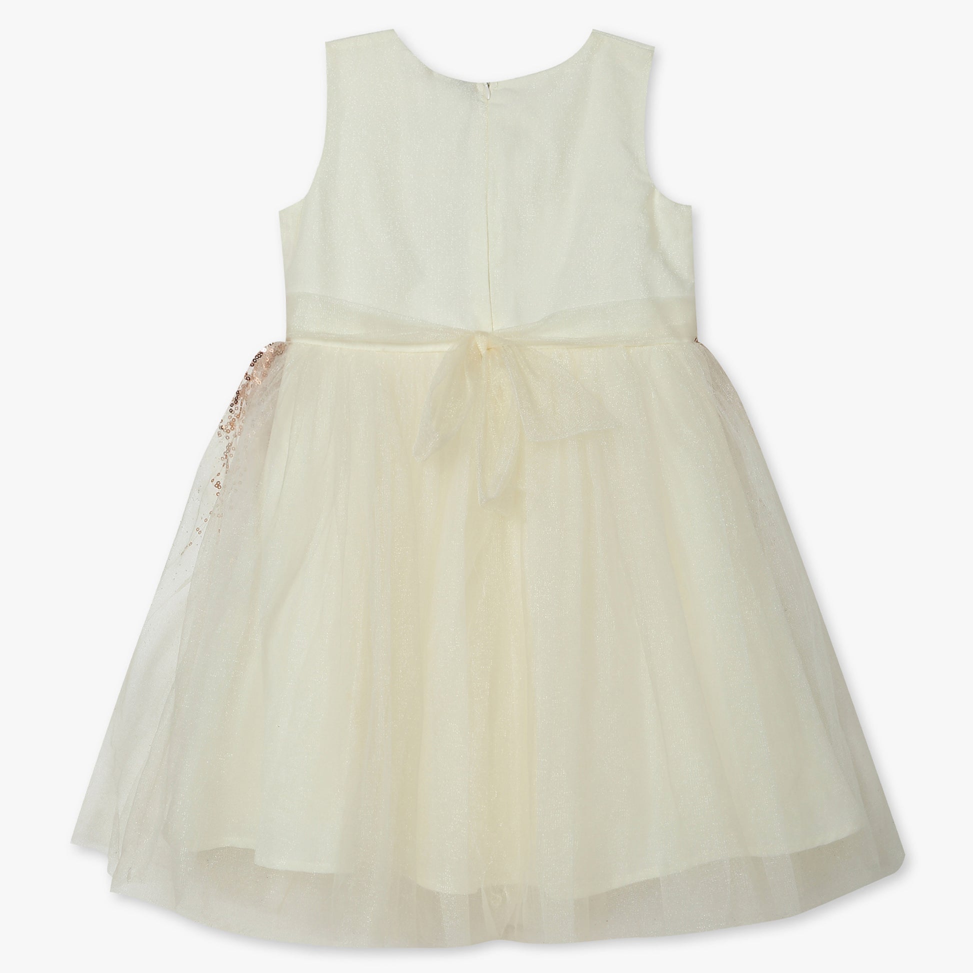 Girls Polyester Embellished Frock