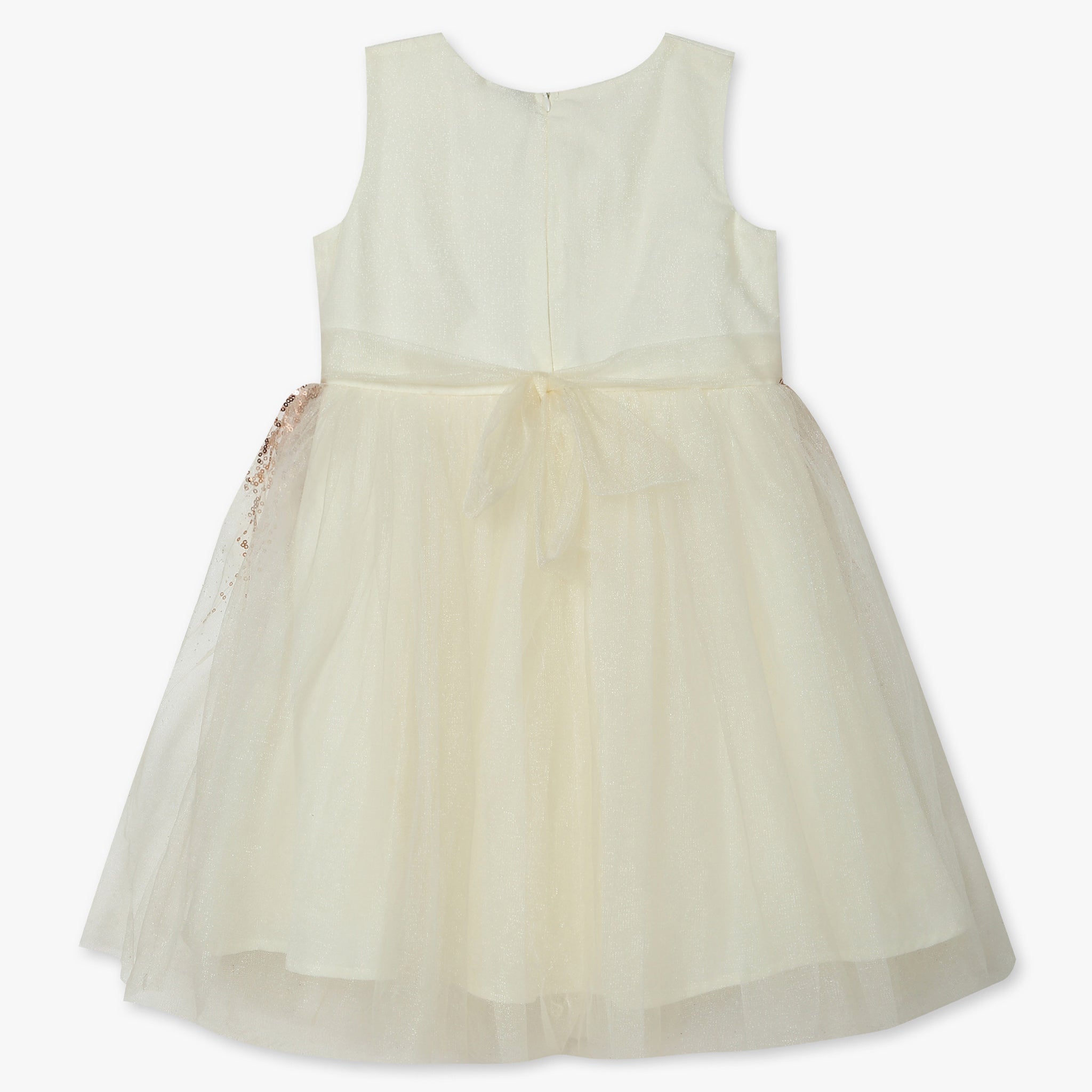 Girls Polyester Embellished Frock
