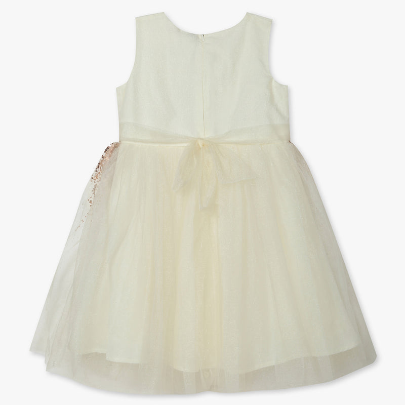 Girls Polyester Embellished Frock