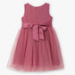 Girls Embellished Satin Party Frock