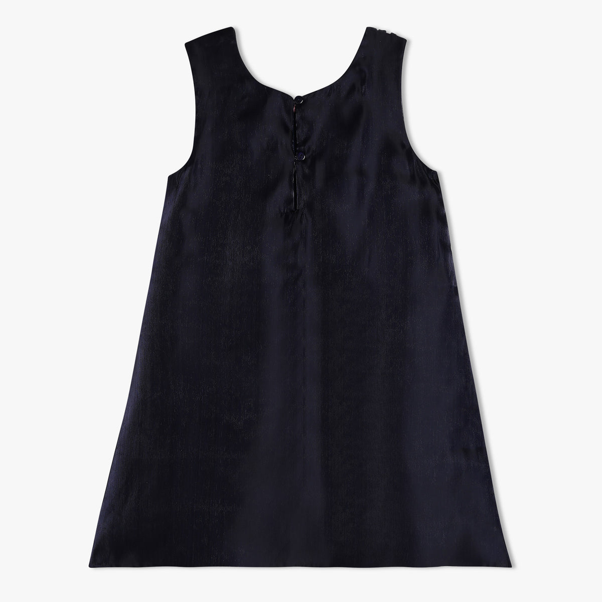 Girls Embellished Satin Party Dress