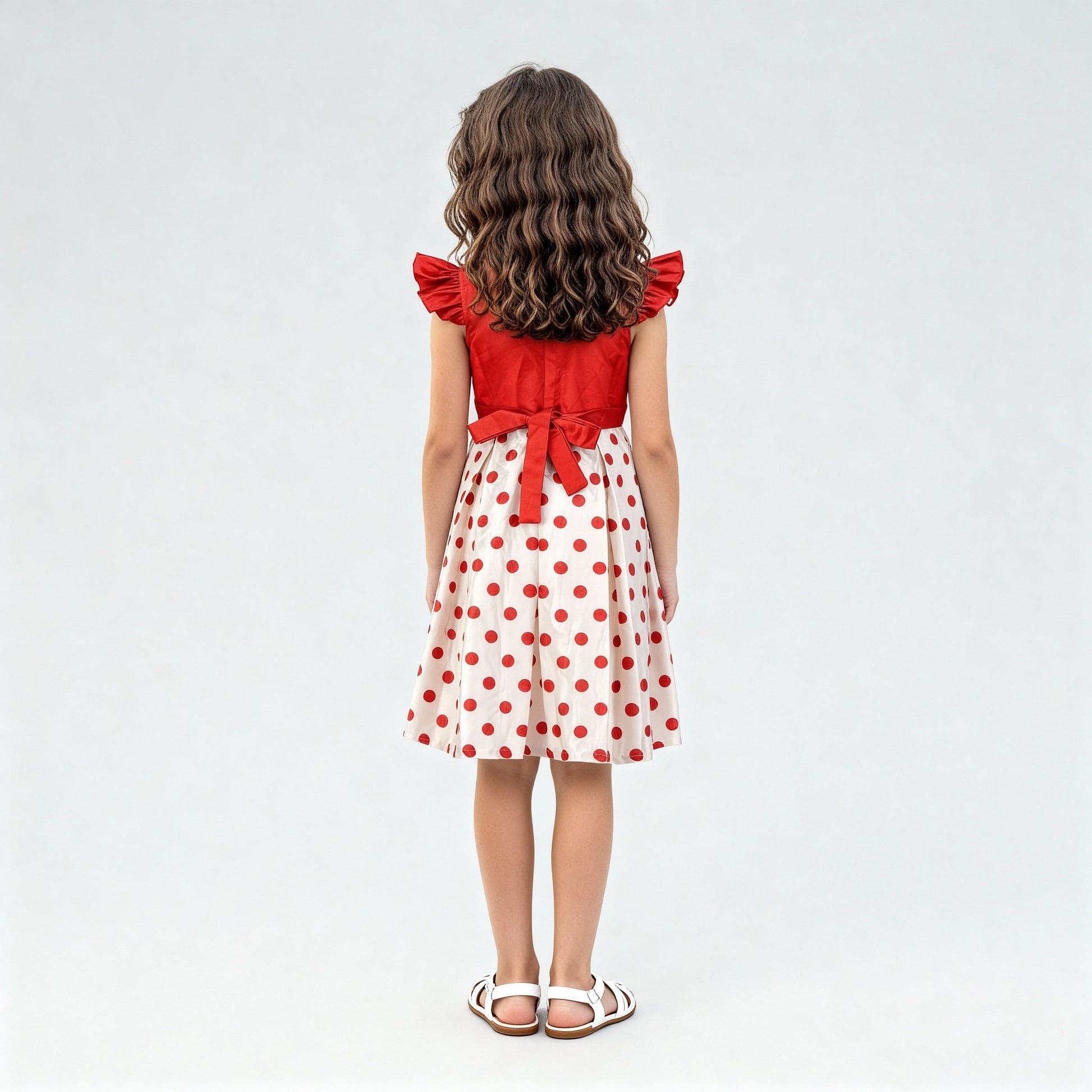 Girls Printed Party Frock