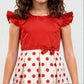 Girls Printed Party Frock