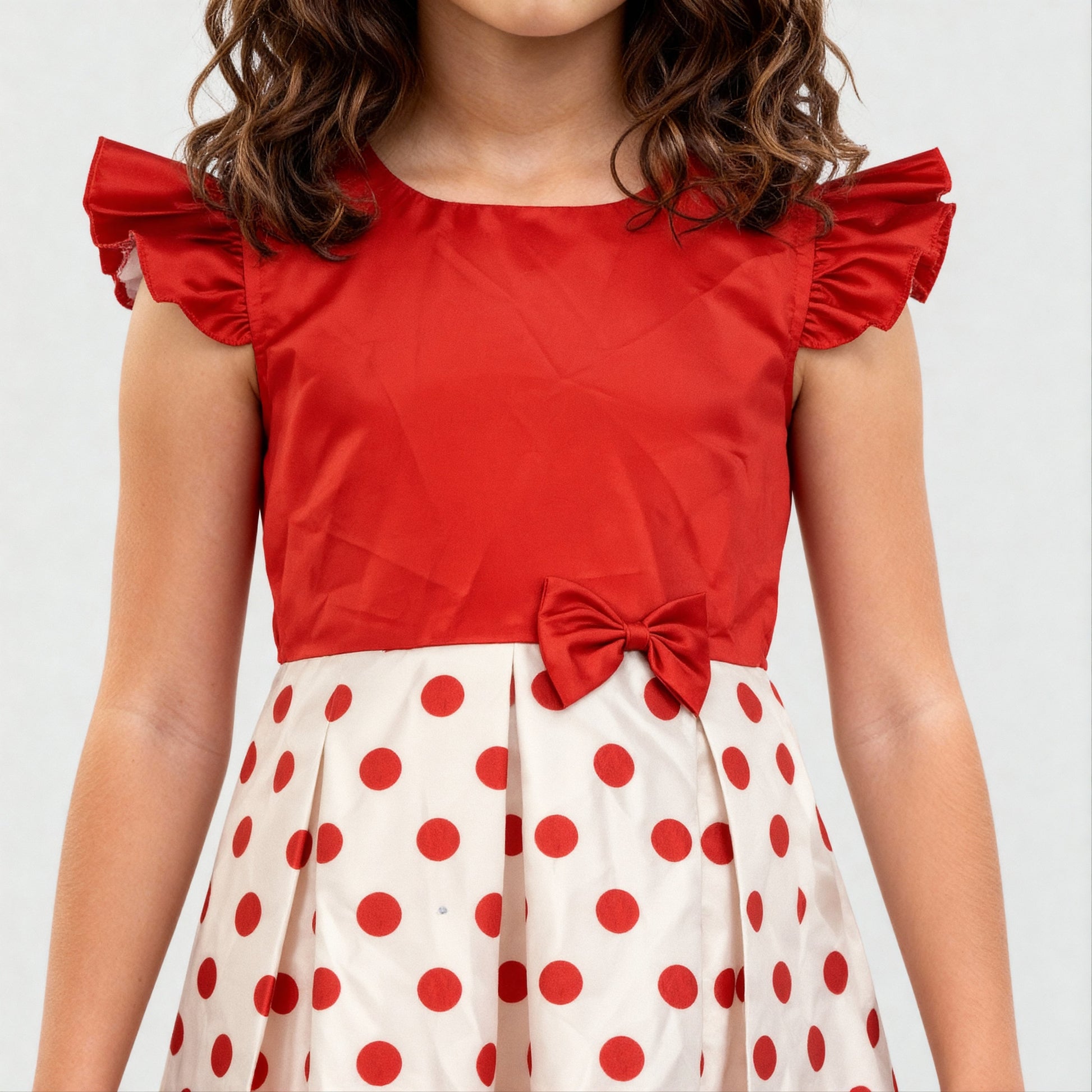 Girls Printed Party Frock