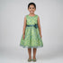 Girls Printed Organza Dress