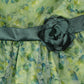 Girls Printed Organza Dress