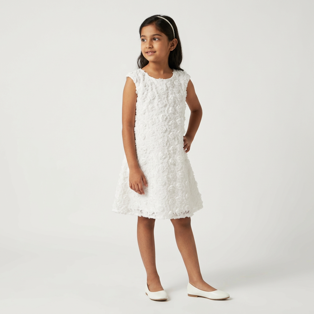 Girls Printed Dress