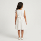 Girls Solid Lace Dress