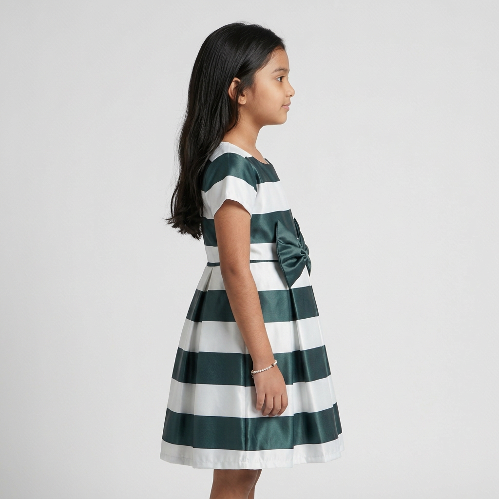 Girls Flare Fit Printed Dress