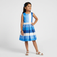 Girls Printed Flared Dress