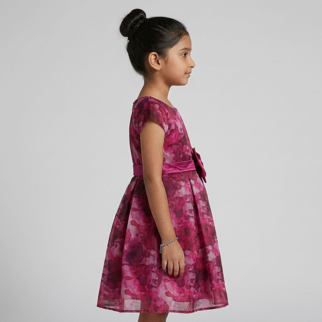 Girls Printed Dress