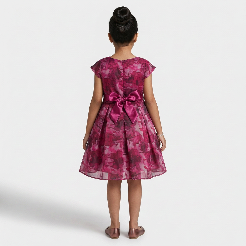 Girls Printed Dress