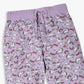Girls Regular Fit Printed T-Shirt with Pyjama Sleepwear Set