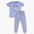 Buy Girls Regular Fit Printed Full Sleeve T-Shirt With Trackpant Sleepwear Set  - Style Union