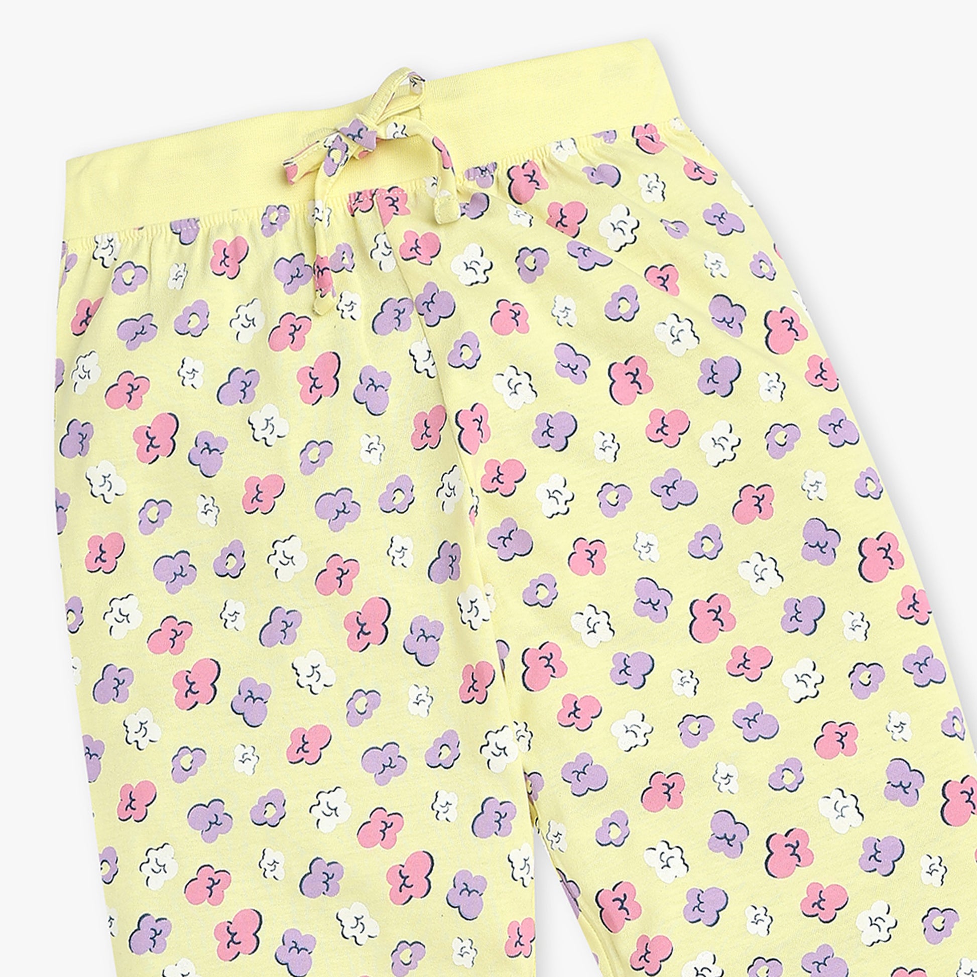 Buy Girls Regular Fit Printed Full Sleeve T-Shirt With Trackpant Sleepwear Set  - Style Union