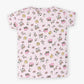 Girls Cotton Printed T-Shirt and Trackpant Sleepwear Set