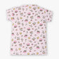 Girls Cotton Printed T-Shirt and Trackpant Sleepwear Set