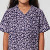 Girls Printed T-Shirt with Shorts Sleepwear Set