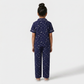 Girls Galaxy Shirt with Pjyama Sleepwear Set