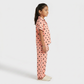 Girls Polka Shirt with Pjyama Sleepwear Set