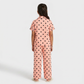 Girls Polka Shirt with Pjyama Sleepwear Set