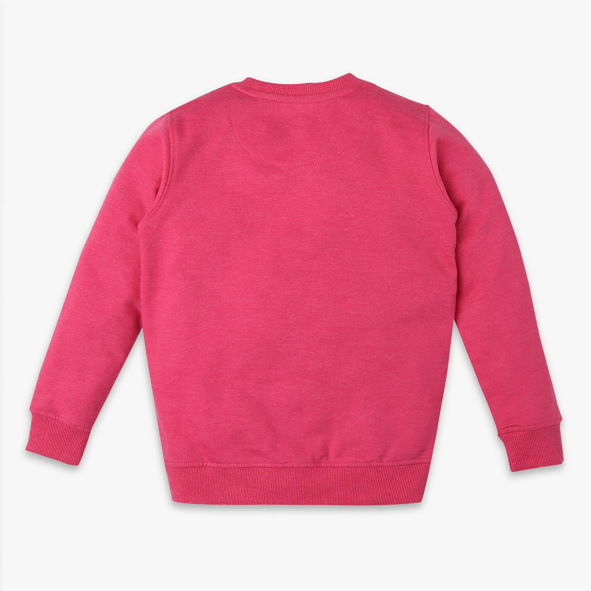 Girls Regular Fit Jacquard Sweat Tees