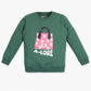 Girls Printed Slogan Sweat Tees