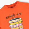 Girls Graphic Cotton Polyester Sweat Tee