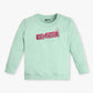 Girls Graphic Cotton Polyester Sweat Tee