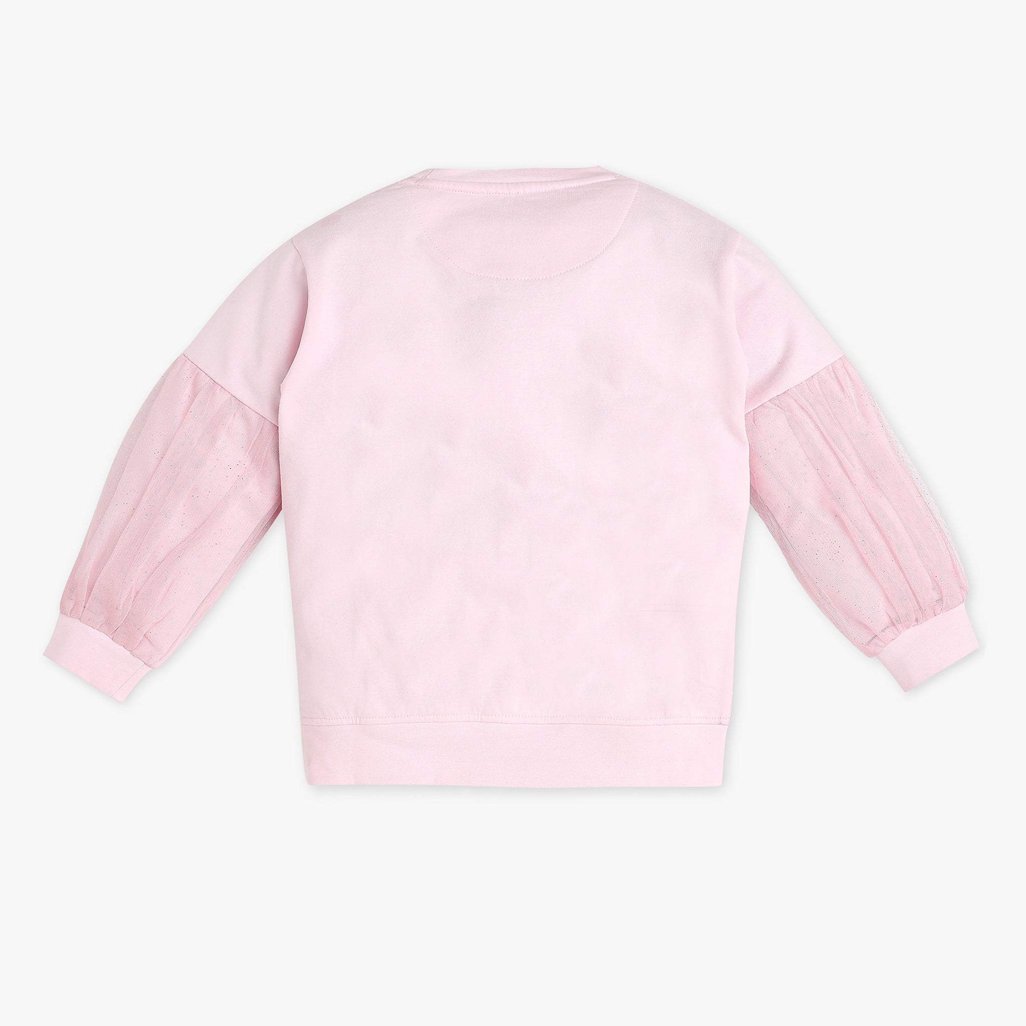 Buy Girls Boxy Fit Embellished Full Sleeve Sweat Tee  - Style Union