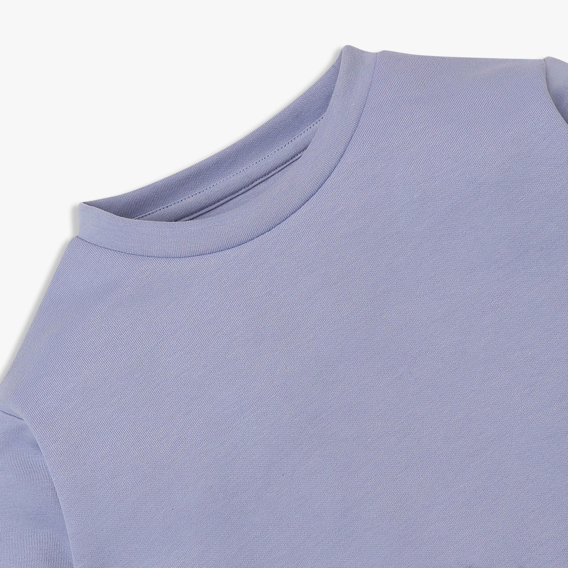 Girls Embellished Cotton Pop Sweat Tee