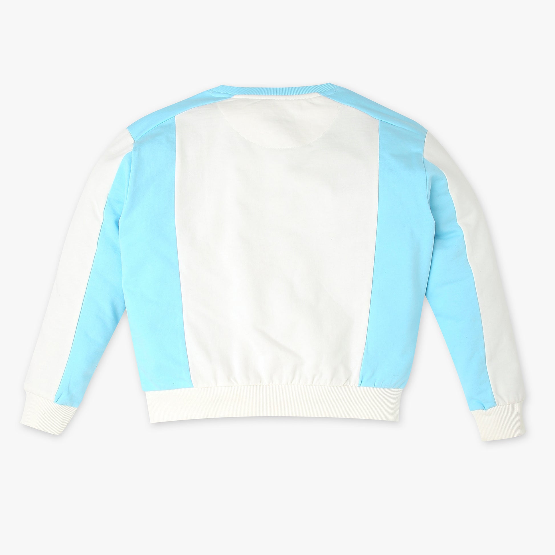 Girls Cotton Solid Sweat Tee