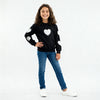 Girls Cotton Pop Sweats Tee