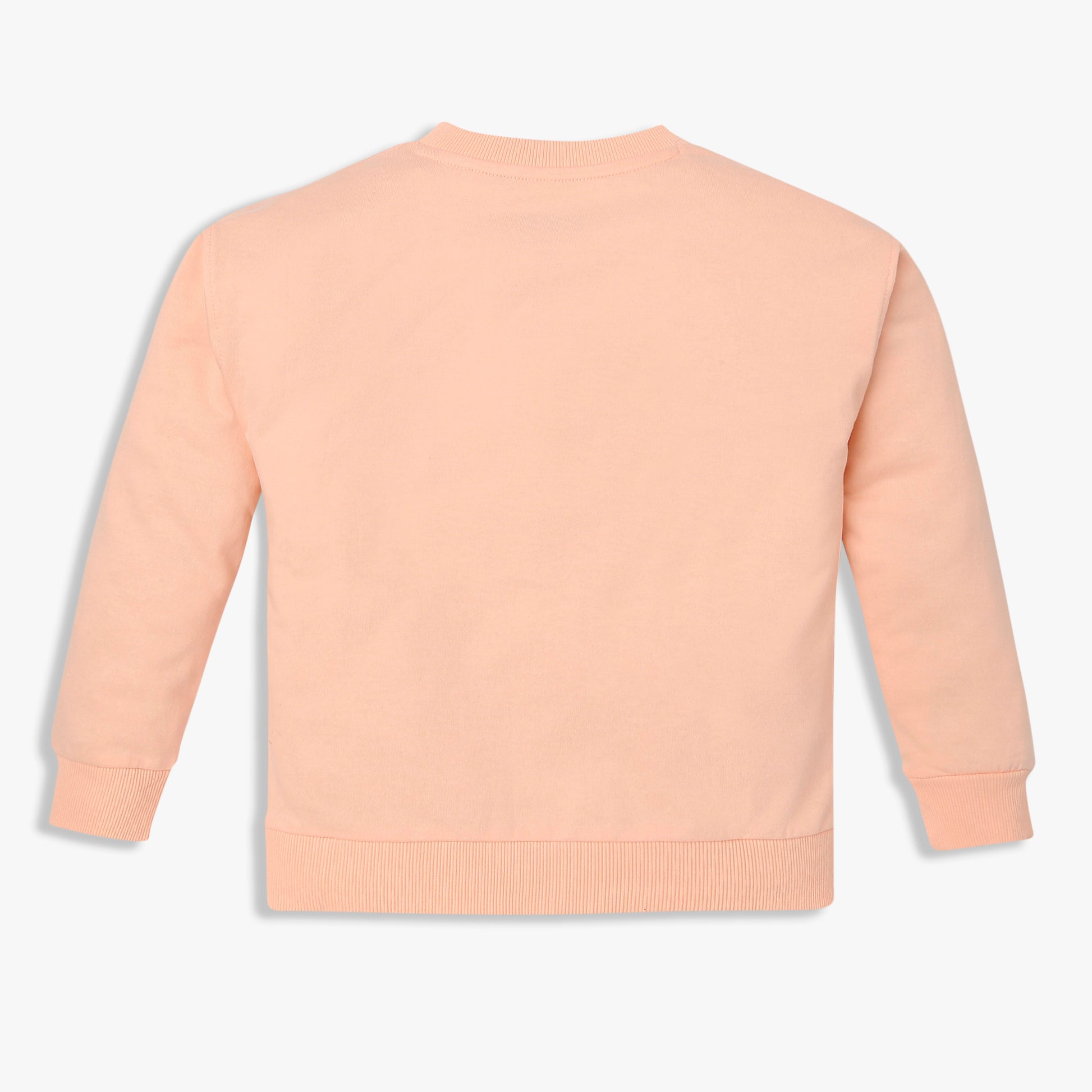 Girls Embellished Cotton Pop Sweat Tee