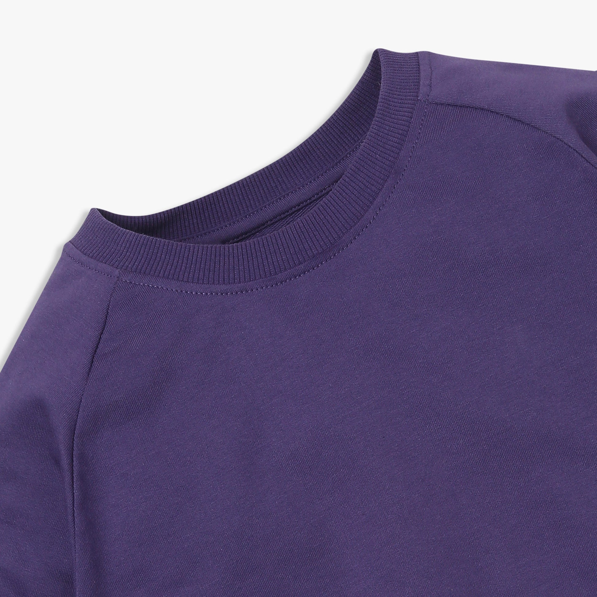 Girls Embellished Cotton Pop Sweat Tee