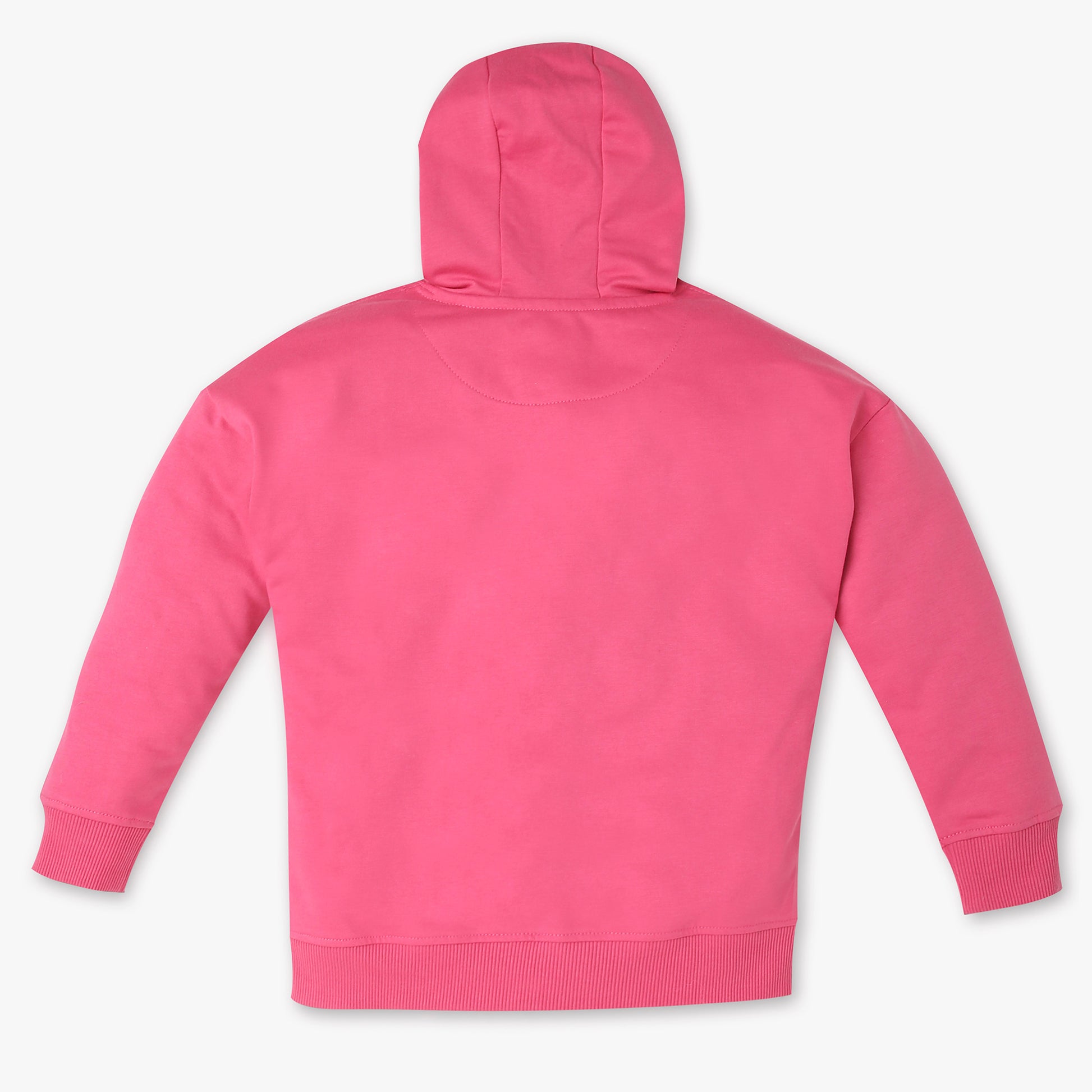 Girls Solid Sweat Tee