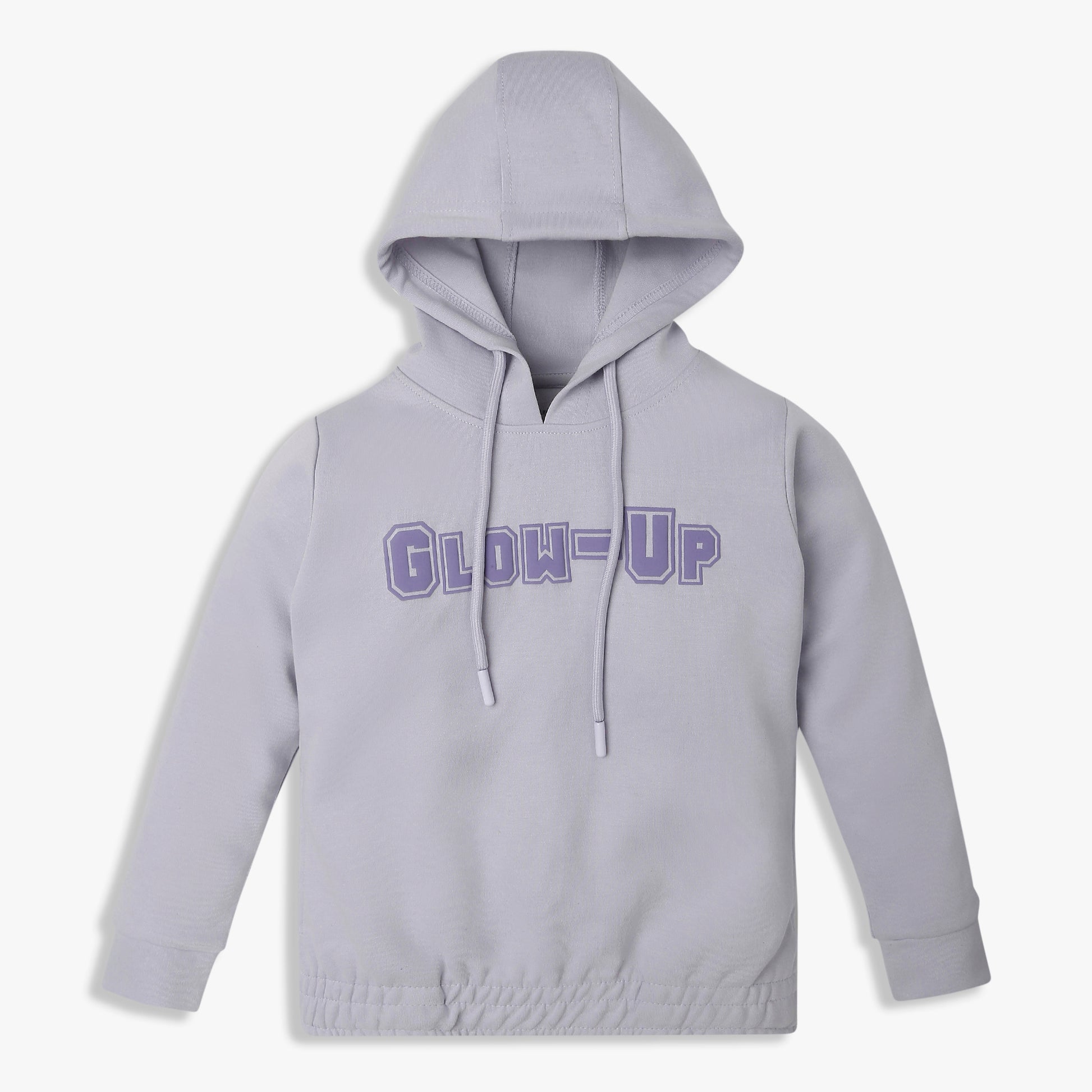 Girls Solid Pop Sweat Tee