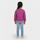 Girls Embellished Crew Neck Sweat Tee