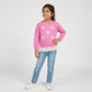 Girls Cotton Embellished Sweat Tee